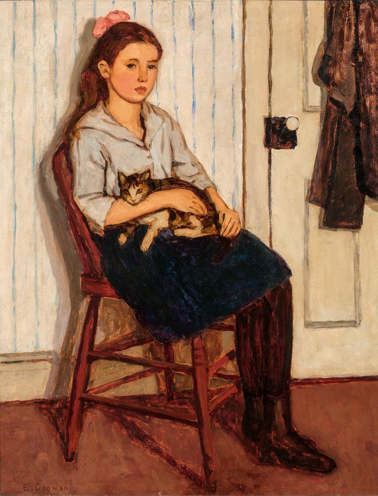 Emily-Coonan-Girl-Cat