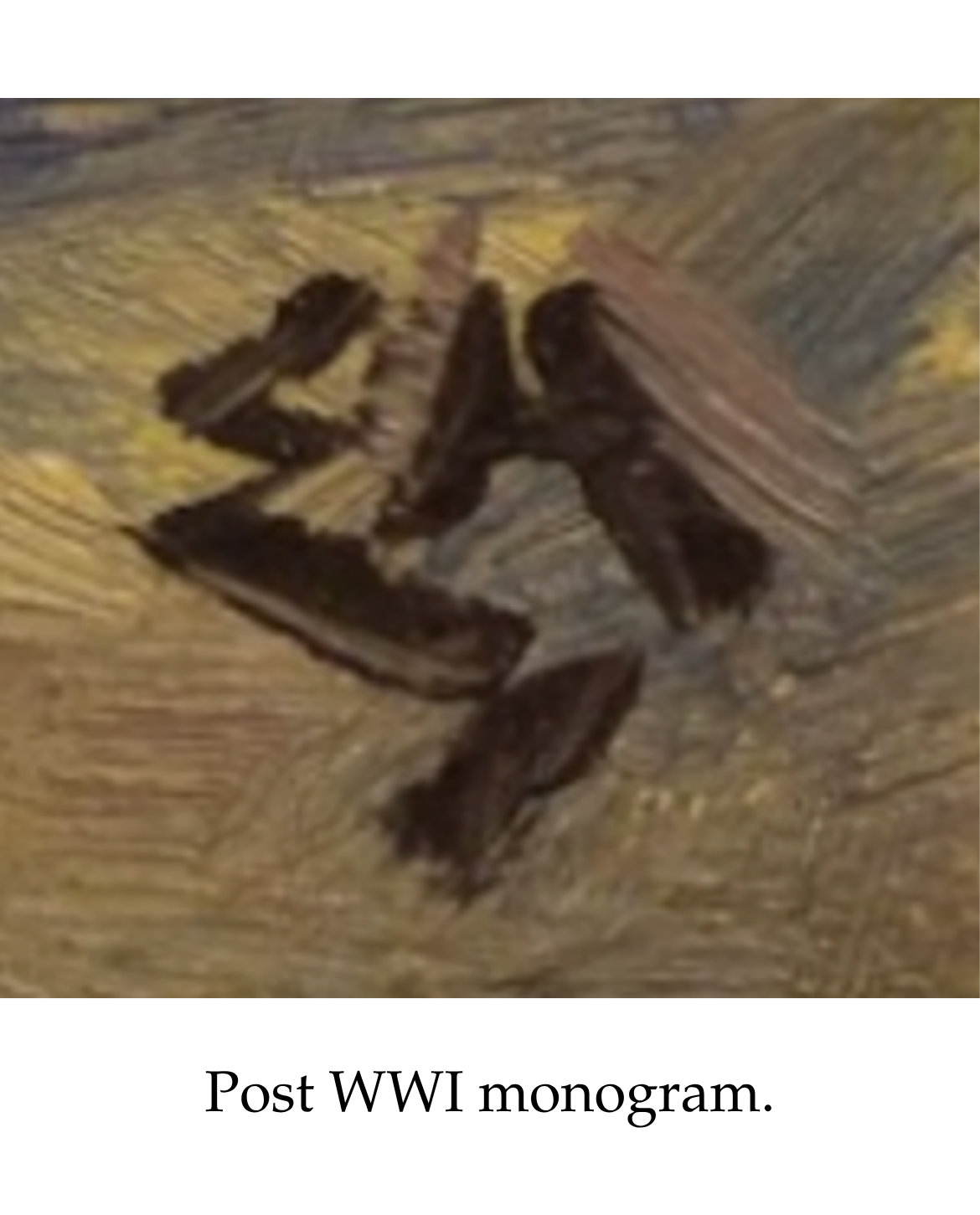Edwin Holgate monogram detail 2