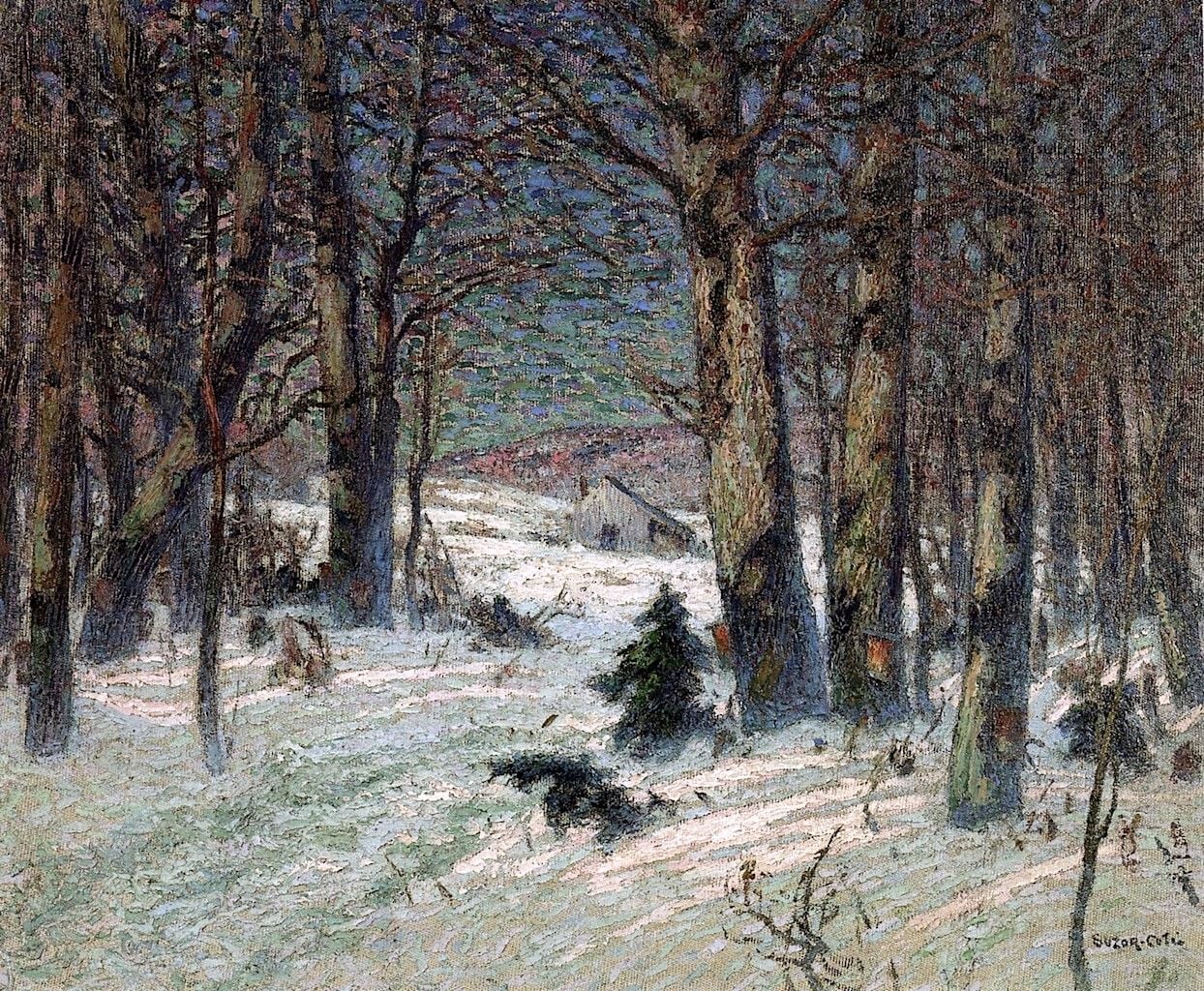 Marc-Aurèle Suzor-Coté, Sugar Bush, Edgewater Farm, 1913