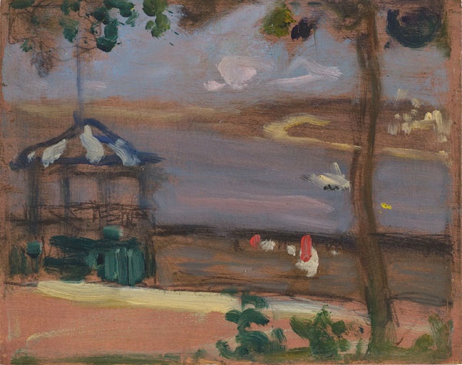 James Wilson Morrice, Dufferin terrace, Quebec, June, 1910.